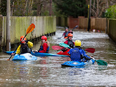 Flooding in Henley