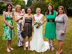 Becky and Simon's wedding