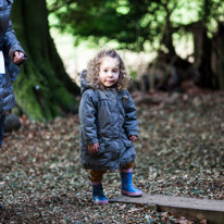 Basildon - 16 February 2013 / My little princess Alana running around in the woods