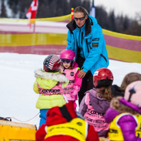 La Plagne - 11-17 March 2013 / Alana at the ski school...