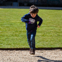 Greys Court - 02 April 2013 / Oscar running around...