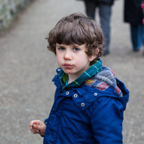 Windsor - 28 April 2013 / Master Oscar covered in chocolate...