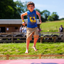 Bucklebury Farm - 30 June 2013 / Oscar bouncing