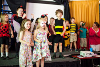 Henley-on-Thames - 19 July 2013 / Oscar during his play at Badgemore School
