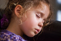 Nuffield - 21 July 2013 / Princess Alana having a well deserved nap on the sofa after an hard day out there...