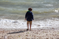 Hill Head - 10 August 2013 / Oscar playing on the beach at Hill Head