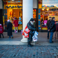 London - 28 December 2013 / homeless man