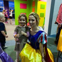 Reading - 01 March 2014 / Alana and her Snow White for the day
