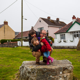 Fishguard - 12 April 2014 / Us three...