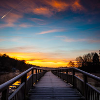 Henley-on-Thames - 14 December 2014 / Sunrise from Marsh Lock in Henley