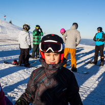 Samoens - 21 December 2014 / Oscar ready to go to the ski class