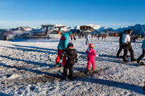 Samoens - 21 December 2014 / Alana leaving with Melanie