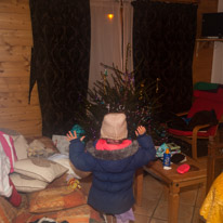 Samoens - 24 December 2014 / Coming back to the appartment, Father Christmas discovered the presents