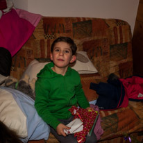 Samoens - 24 December 2014 / Oscar and his presents