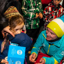 Samoens - 26 December 2014 / Alana receiving her ski medals