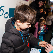 Samoens - 26 December 2014 / Oscar receiving his ski medal