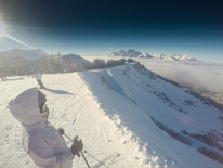 view of the mountain