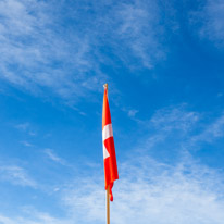 Samoens - 16 February 2015 / Swiss flag
