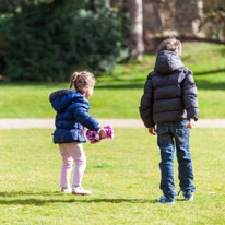 Henley-on-Thames - 1 March 2015 / Oscar and Alana playing together