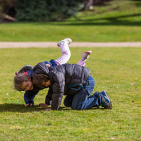 Henley-on-Thames - 1 March 2015 / Alana playing horsy with Oscar