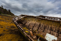 Scotland - 25 May 2015 / Wreck in Badachro