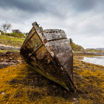 Scotland - 25 May 2015 / Wreck in Badachro