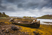 Scotland - 25 May 2015 / Wreck in Badachro