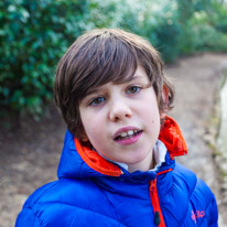 Mottisfont Abbey - 12 March 2016 / My beautiful son Oscar....