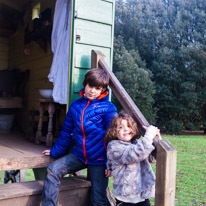 Mottisfont Abbey - 12 March 2016 / Oscar and Alana posing