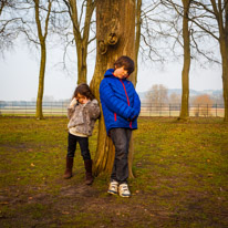 Mottisfont Abbey - 12 March 2016 / Oscar and Alana posing