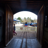 Exbury Garden - 02 April 2016 / Oscar at the station