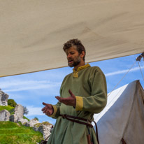 Corfe Castle - 08 May 2016 / Beautiful accent and chosen language