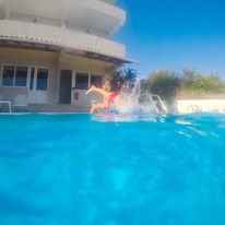 Mparmpati Corfu - 31 August 2017 / GoPro in the swimming pool...