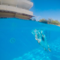Mparmpati Corfu - 31 August 2017 / GoPro in the swimming pool...