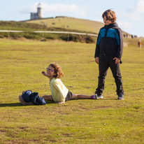 Seven sisters - 27 October 2017 / Alana showing off her flexibility